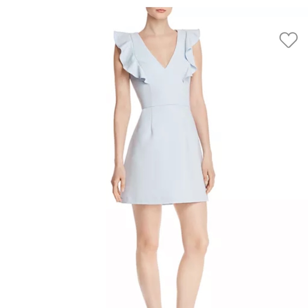 French connection ruffled dress
